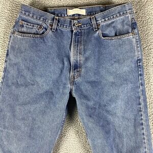 VINTAGE Levis Jeans Men 34x34 505 Regular Fit Straight Made In USA Cotton Y2K